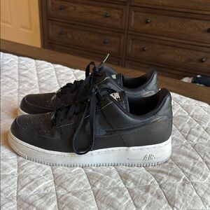 Nike Air Force 1 Black Sneakers